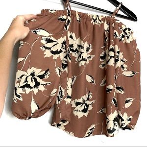 Blush Tops - Blush Floral Long Sleeve Blouse Top Blush Tops - Blush Floral Long Sleeve Blouse Top
